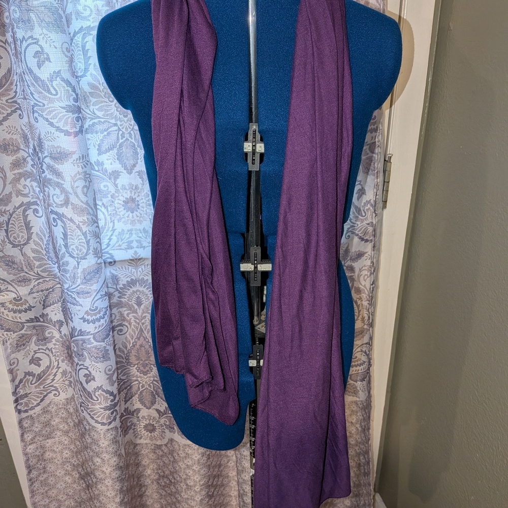 Elegant Purple Scarf